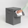 Cesto portabiancheria Brabantia 120442 35L rettangolare nero