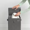 Cesto portabiancheria Brabantia 120442 35L rettangolare nero