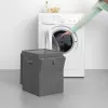 Cesto portabiancheria Brabantia 120442 35L rettangolare nero