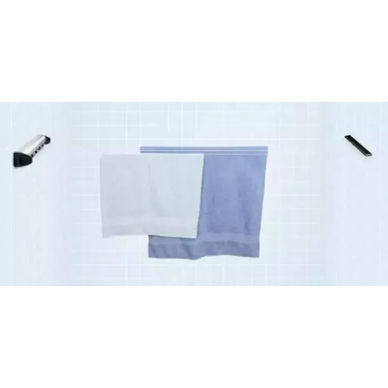 Stendibiancheria da parete Brabantia Pull-Out Drying Lines set 2 pz. acciaio inox