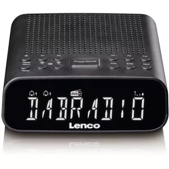 Radiosveglia DAB+ Lenco CR-606BK con Bluetooth, nero