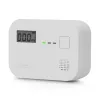 Rilevatore di monossido di carbonio Alecto COA3910 — sensore CO elettrochimico, a batteria, bianco, 110×78×37 mm