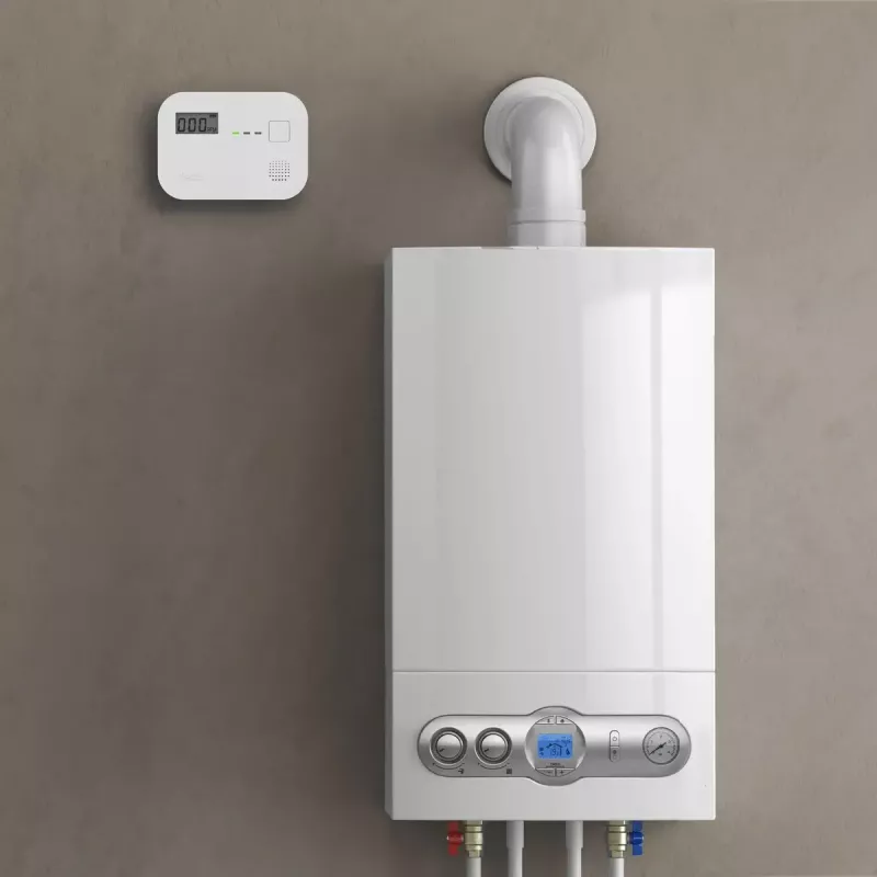 Rilevatore di monossido di carbonio Alecto COA3910 — sensore CO elettrochimico, a batteria, bianco, 110×78×37 mm