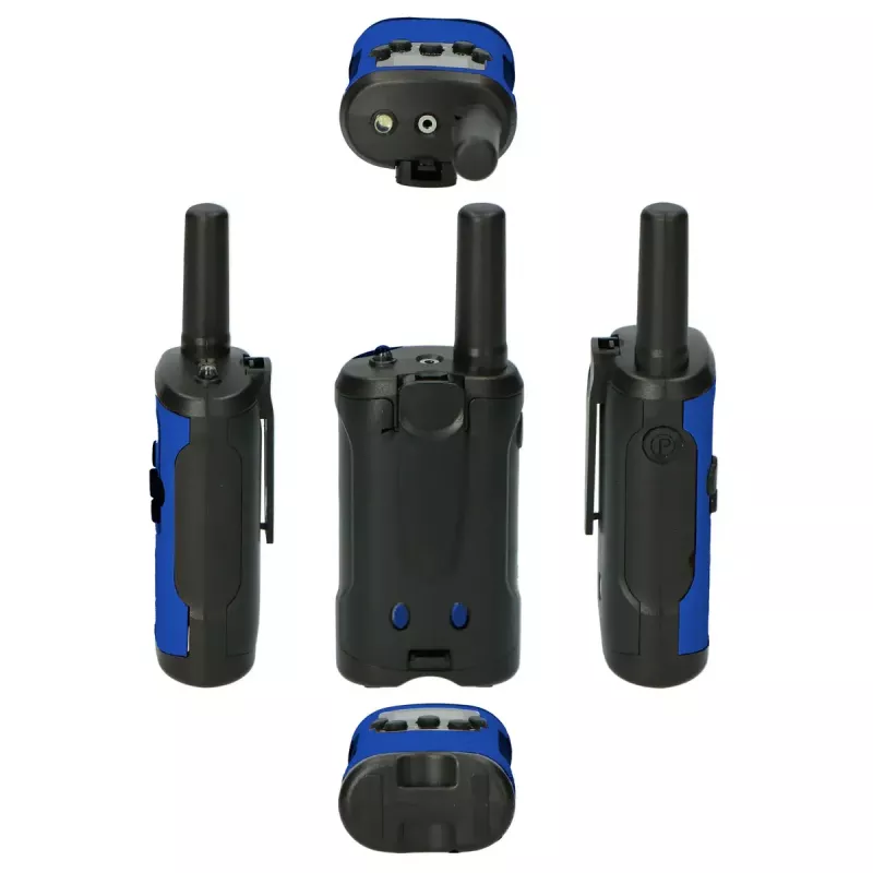 Ricetrasmettitore Alecto FR175BW 8 canali 446 MHz nero blu
