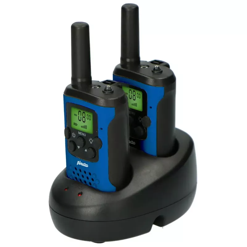 Ricetrasmettitore Alecto FR175BW 8 canali 446 MHz nero blu