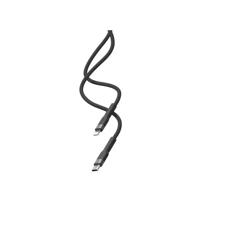 Cavo USB-C a Lightning LINQ byELEMENTS 2 m certificato MFi nero