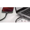 Cavo USB-C a Lightning LINQ byELEMENTS 2 m certificato MFi nero