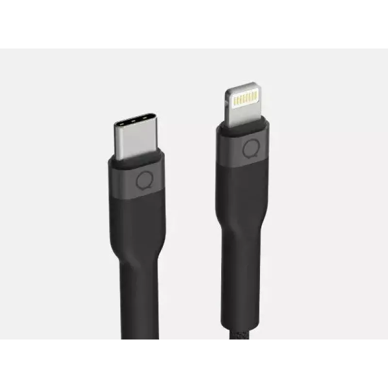 Cavo USB-C a Lightning LINQ byELEMENTS 2 m certificato MFi nero