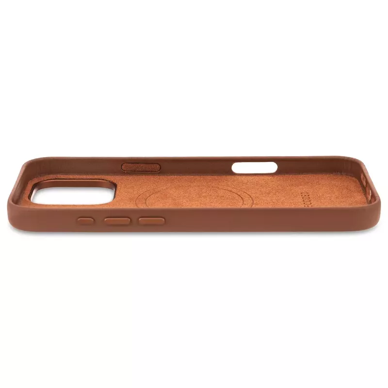Custodia in pelle Decoded per iPhone 16 Pro Max 17,5 cm marrone
