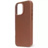 Custodia in pelle Decoded per iPhone 16 Pro Max 17,5 cm marrone