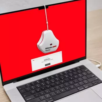 Strumento di calibrazione colori per monitor e stampanti Datacolor Spyder SP2024 — per una profilazione precisa di display e stampa