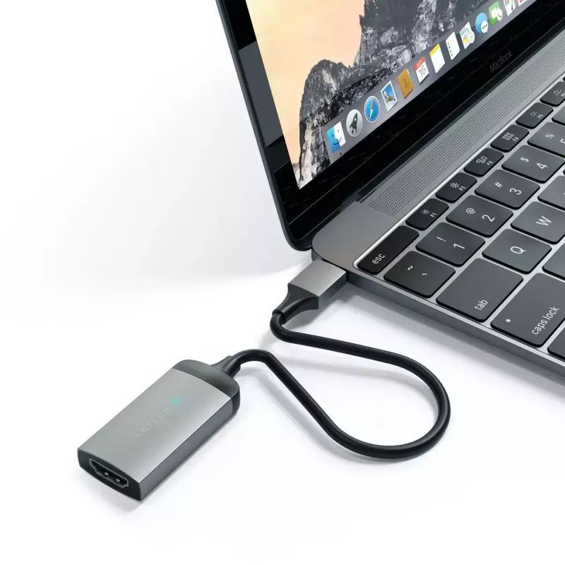 Adattatore grafico USB Satechi ST-TC4KHAM grigio