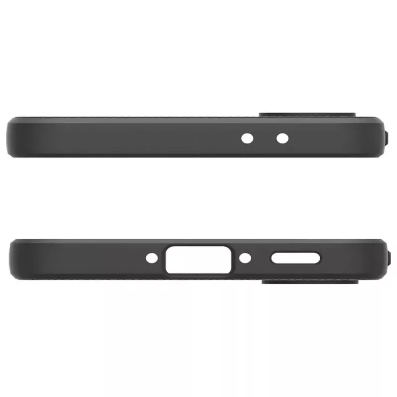 Custodia protettiva Spigen Liquid Air per Samsung Galaxy A36 5G, nero opaco
