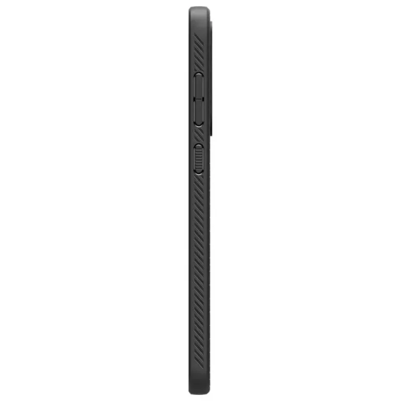 Custodia protettiva Spigen Liquid Air per Samsung Galaxy A36 5G, nero opaco