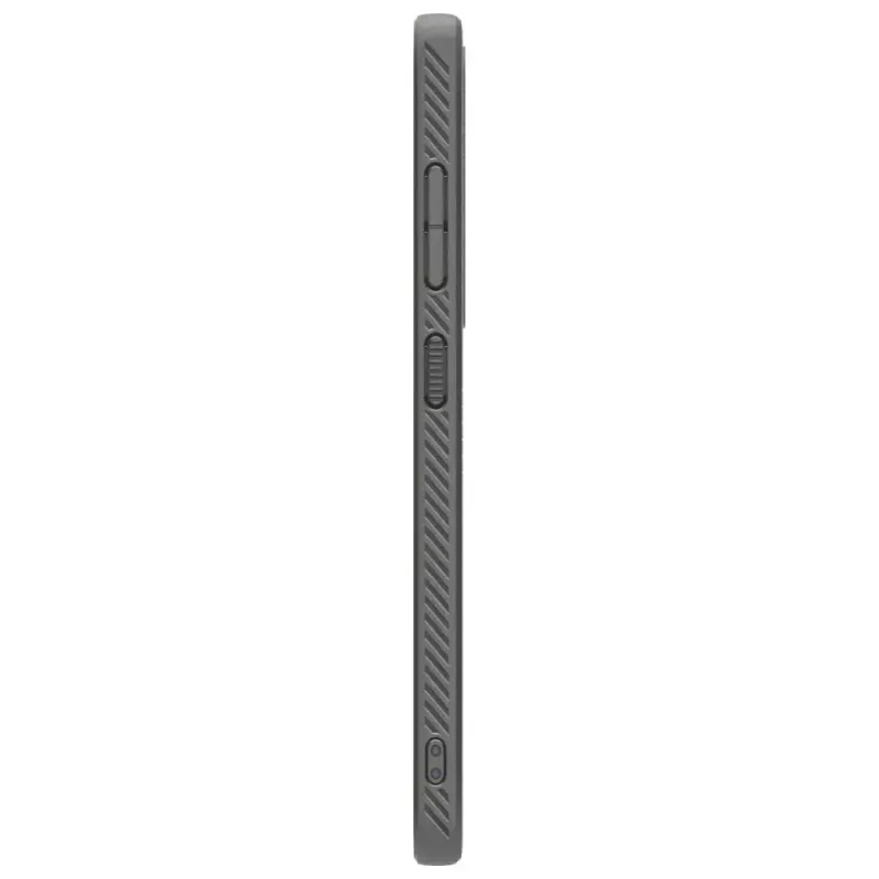 Custodia protettiva Spigen Liquid Air per Galaxy S25 — Marble Gray, sottile, ammortizzante