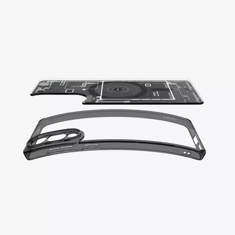 Cover Spigen Ultra Hybrid Zero One Galaxy S25 Edge nero