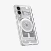 Cover Spigen Galaxy S25 Edge bianco 6,7 pollici