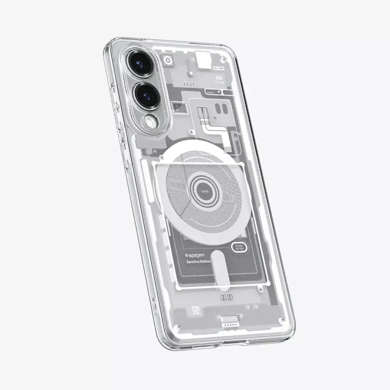 Cover Spigen Galaxy S25 Edge bianco 6,7 pollici