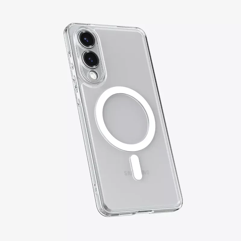 Cover Spigen Galaxy S25 Edge Clear White trasparente 6.7 pollici