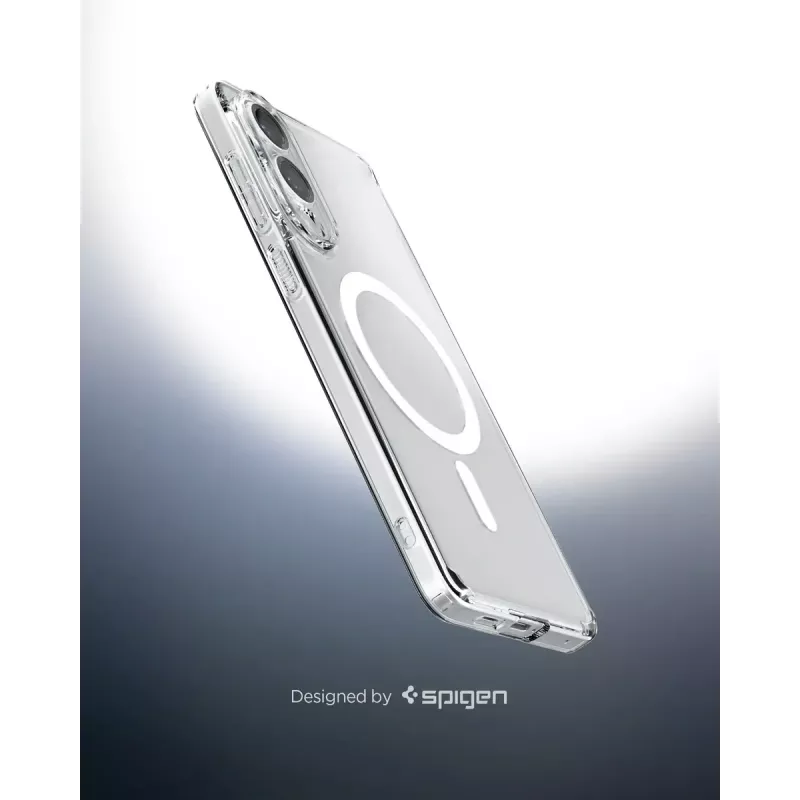 Cover Spigen Galaxy S25 Edge Clear White trasparente 6.7 pollici