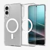 Cover Spigen Galaxy S25 Edge Clear White trasparente 6.7 pollici
