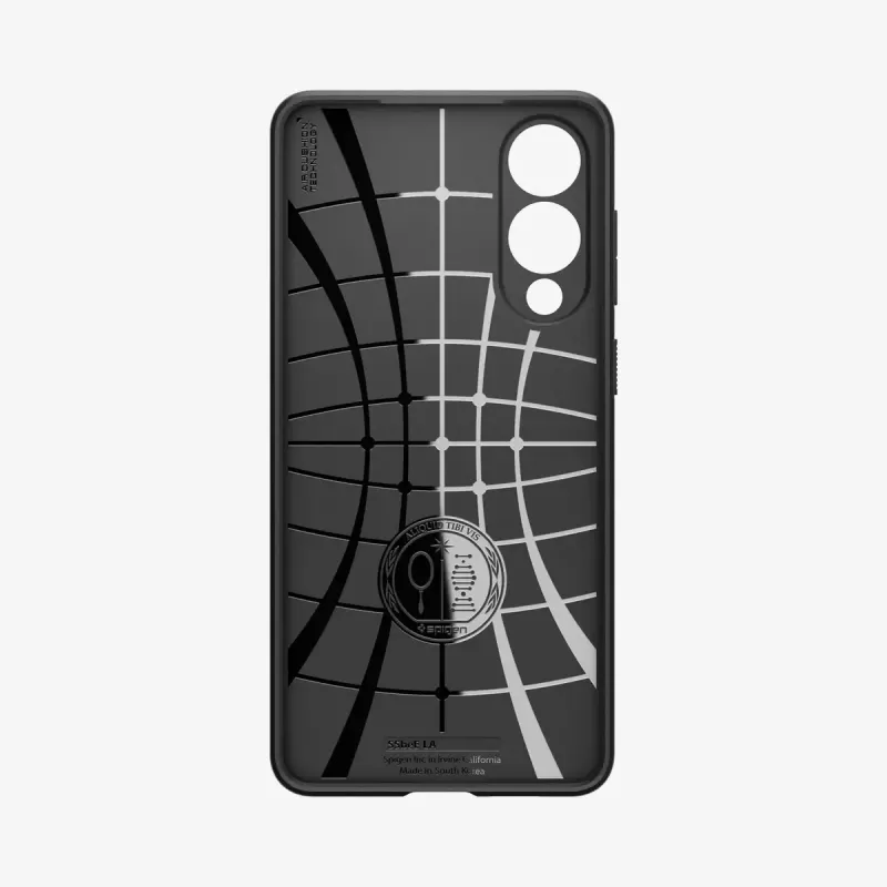 Cover Spigen Galaxy S25 Edge nero opaco monocromatico