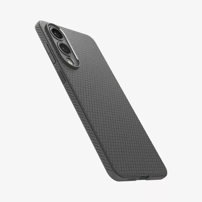 Cover Spigen Galaxy S25 Edge Marble Gray monocromatico