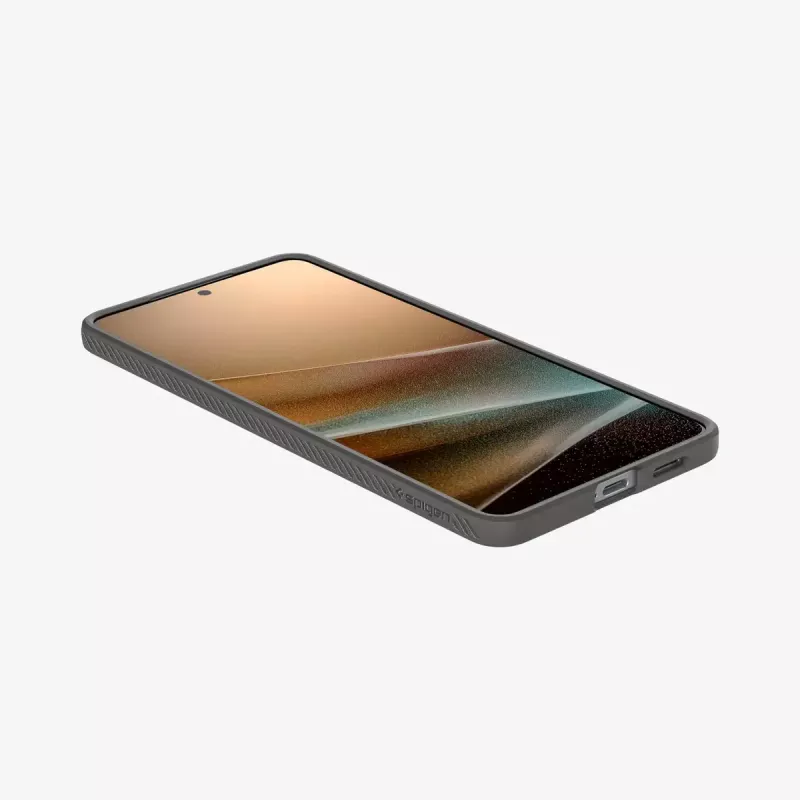 Cover Spigen Galaxy S25 Edge Marble Gray monocromatico