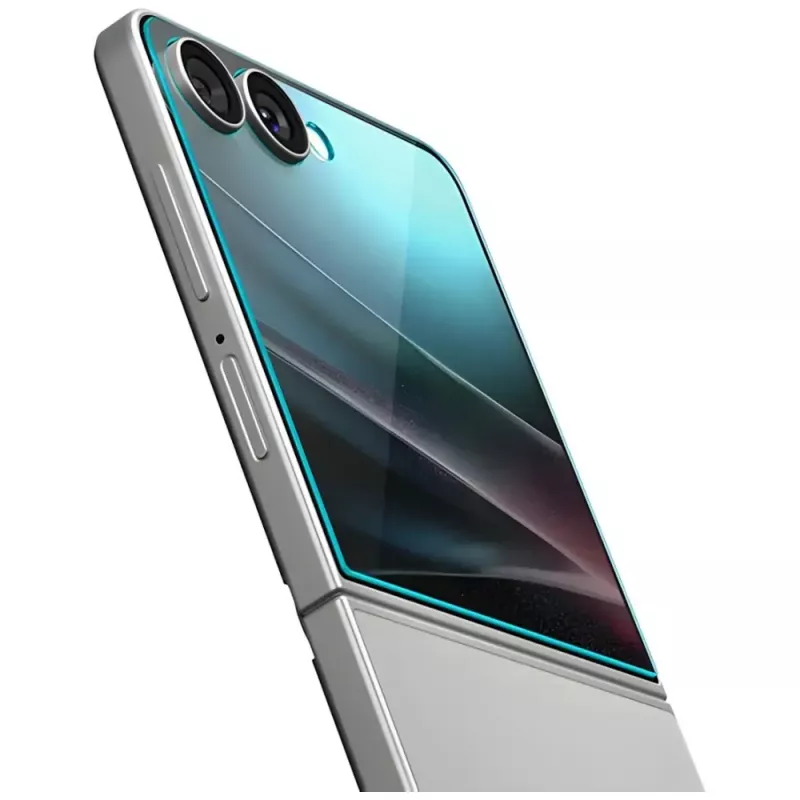 Protezione display Spigen Glas.TR EZ FIT HD per Samsung Galaxy Z Flip 7 – trasparente, 2 pezzi