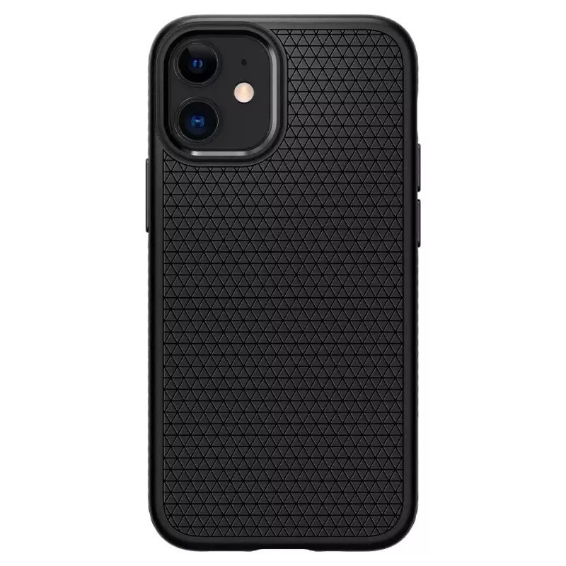 Custodia Spigen Liquid Air iPhone 12 12 Pro nero