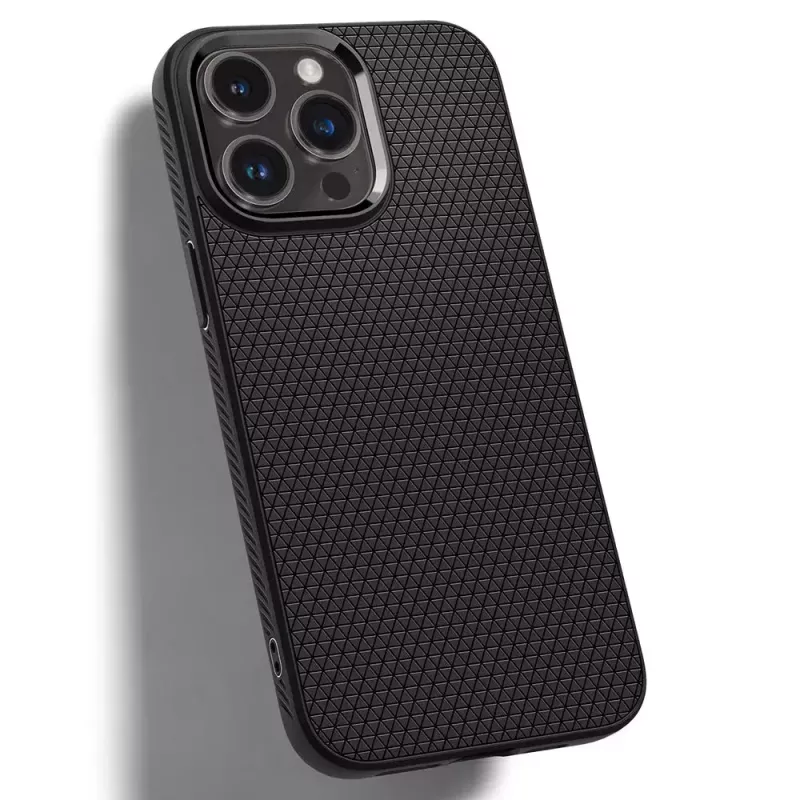 Custodia Spigen Liquid Air iPhone 14 Pro Max 17 cm nero
