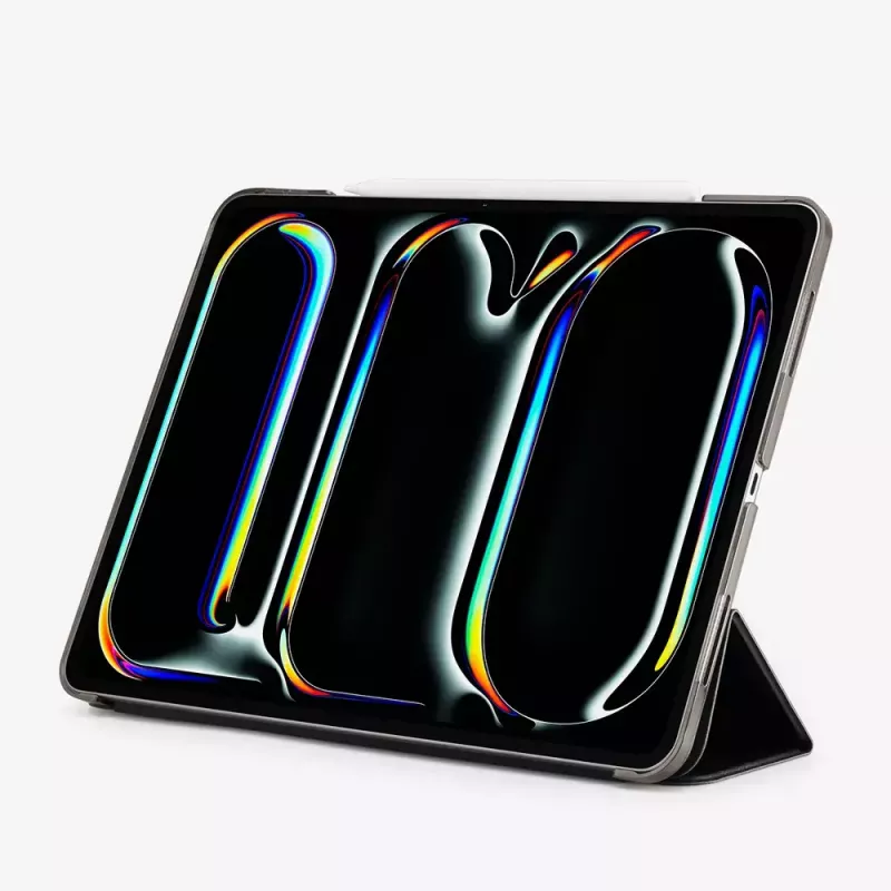Custodia folio Spigen iPad Pro 11 2024 Smart Fold nero