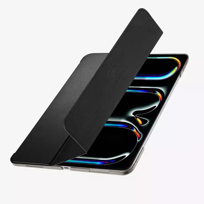 Custodia folio Spigen iPad Pro 11 2024 Smart Fold nero