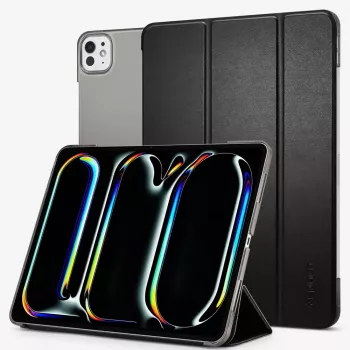 Custodia folio Spigen iPad Pro 11 2024 Smart Fold nero