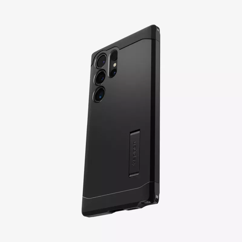 Custodia per cellulare Spigen Tough Armor nero Galaxy S24 Ultra 17,3 cm