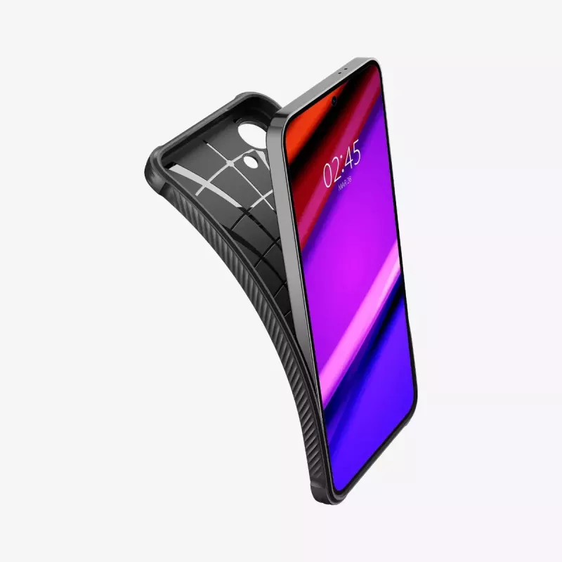 Custodia per cellulare Spigen Rugged Armor nero Samsung Galaxy S24 15,8 cm