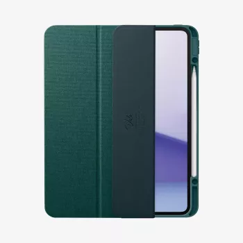 Custodia flip Spigen Urban Fit 33 cm (13 pollici) per iPad Pro 2024 verde