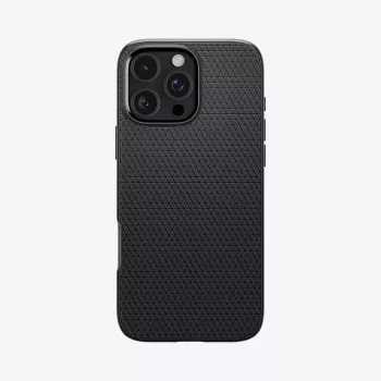 Custodia Spigen Liquid Air iPhone 16 Pro Max 17,5 cm nero