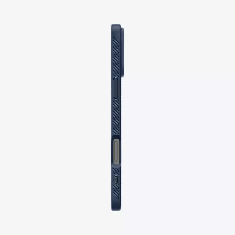 Custodia per cellulare Spigen Liquid Air blu navy per iPhone 16 Pro Max