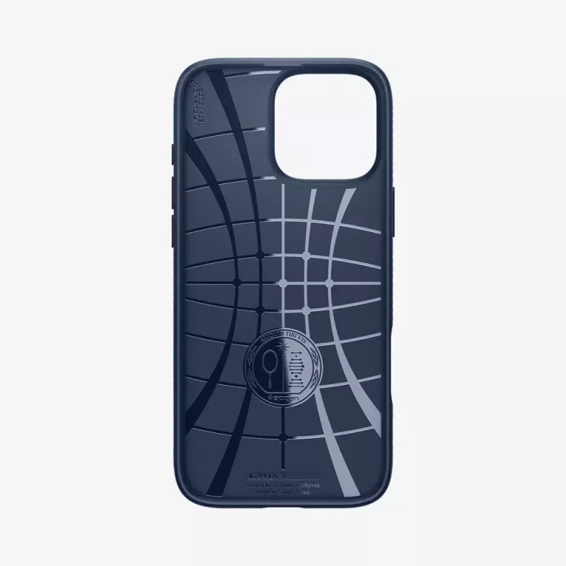 Custodia per cellulare Spigen Liquid Air blu navy per iPhone 16 Pro Max
