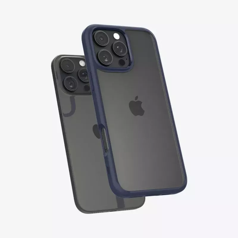 Custodia Spigen Ultra Hybrid iPhone 16 Pro Max 17,5 cm blu navy
