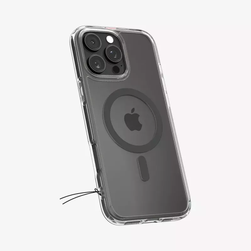 Custodia per cellulare Spigen Ultra Hybrid (MagFit) 17,5 cm grafite trasparente