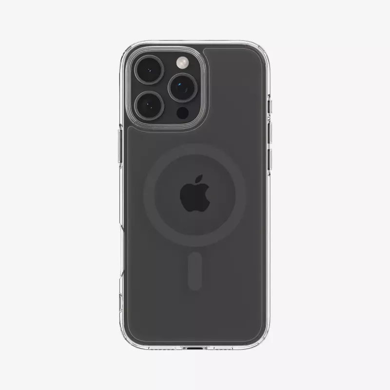 Custodia per cellulare Spigen Ultra Hybrid (MagFit) 17,5 cm grafite trasparente