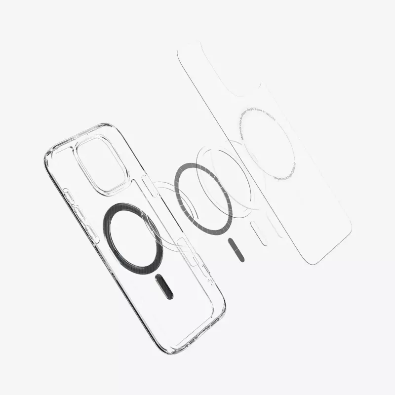Custodia per cellulare Spigen Ultra Hybrid (MagFit) 17,5 cm trasparente