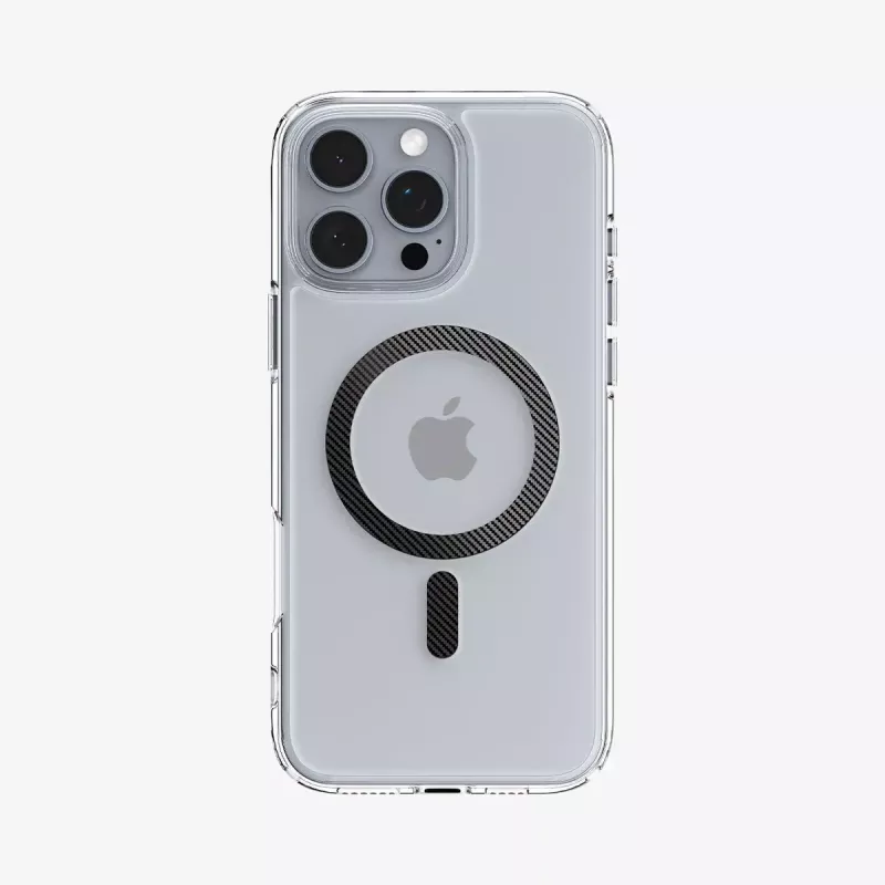 Custodia per cellulare Spigen Ultra Hybrid (MagFit) 17,5 cm trasparente
