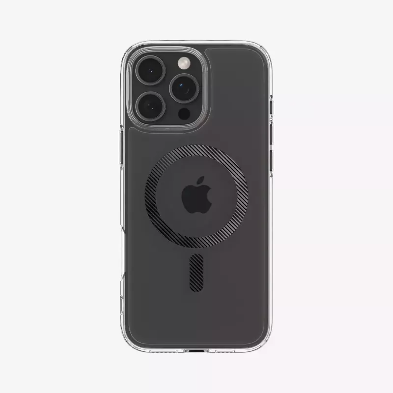 Custodia per cellulare Spigen Ultra Hybrid (MagFit) 17,5 cm trasparente