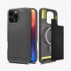 Custodia per cellulare Spigen Rugged Armor MagFit grigio 16 cm
