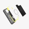 Custodia per cellulare Spigen Rugged Armor MagFit grigio 16 cm
