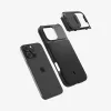 Custodia per cellulare Spigen Optik Armor nero per iPhone 16 Pro