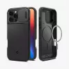 Custodia per cellulare Spigen Optik Armor nero per iPhone 16 Pro